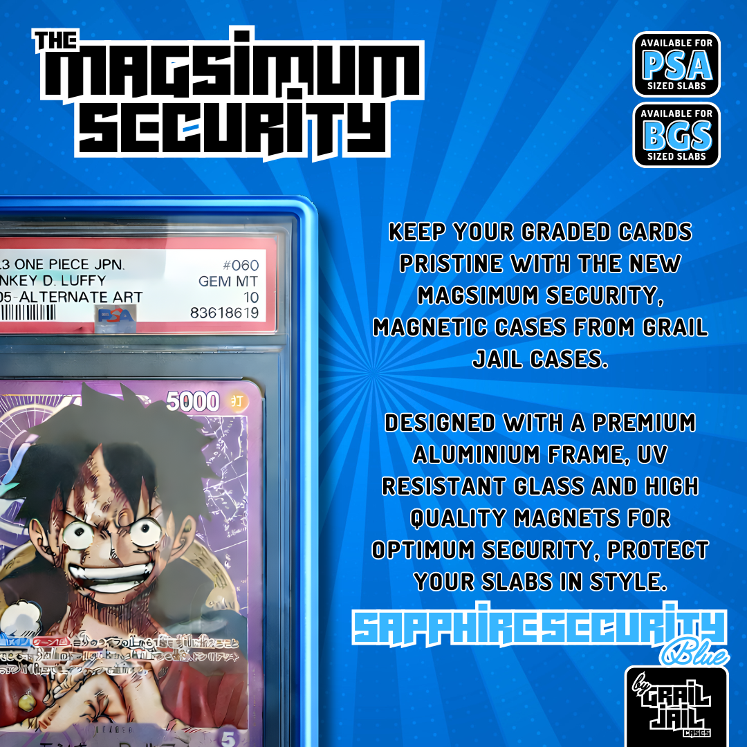 Magsimum Security - Magnetic Card Case - Sapphire Security (Blue)
