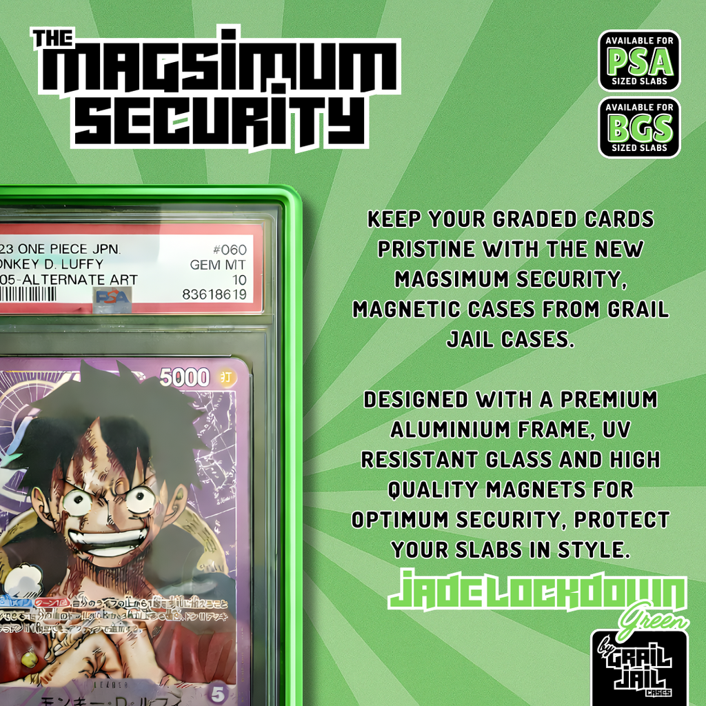 Magsimum Security - Magnetic Card Case - Jade Lockdown (Green)