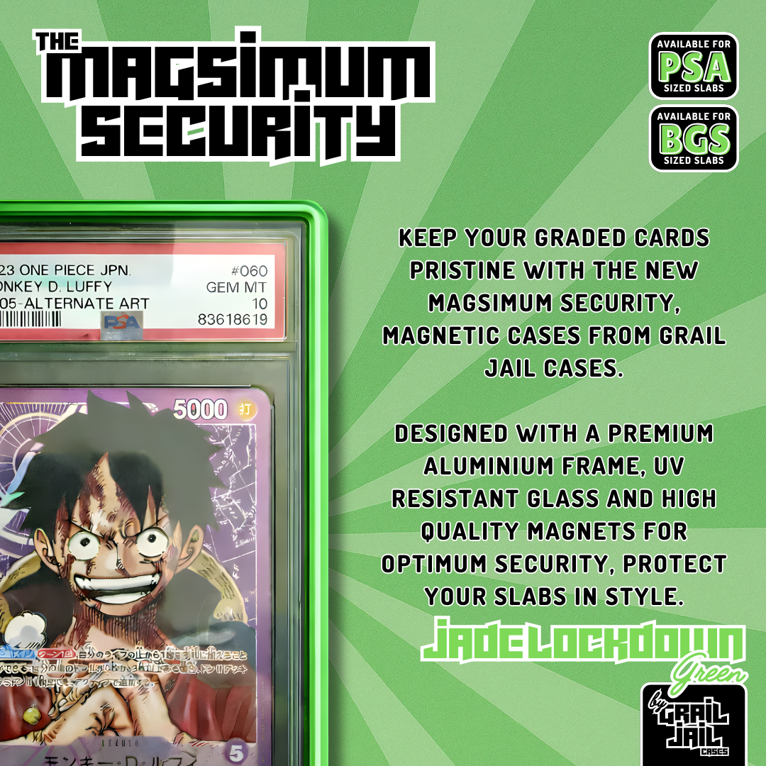 Magsimum Security - Magnetic Card Case - Jade Lockdown (Green)
