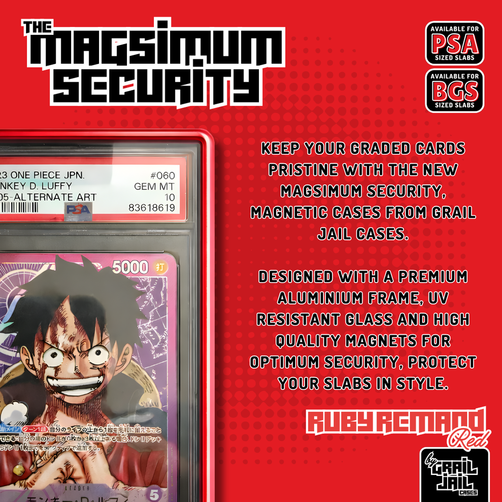 Magsimum Security - Magnetic Card Case - Ruby Remand (Red)