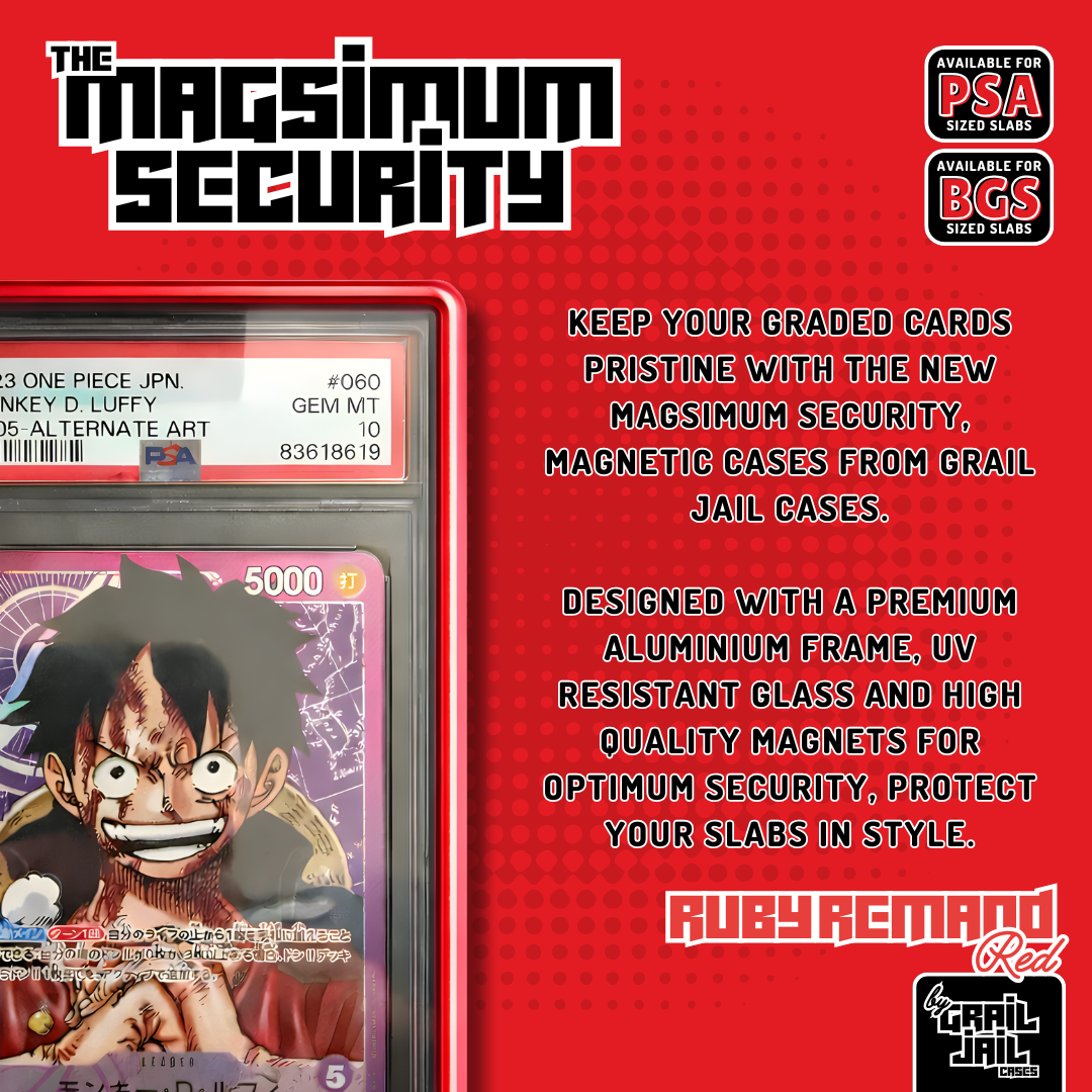 Magsimum Security - Magnetic Card Case - Ruby Remand (Red)